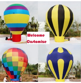 13' Tall Inflatable Hot Air Balloon