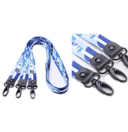 Satiny-Smooth Lanyard With Nice Quality Attachments