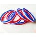 Striped Awareness Silicone Wristband