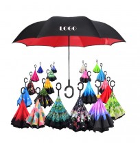 Double Layer Umbrella - Inverse Opening/ C Holder Double Layer Reverse Umbrella