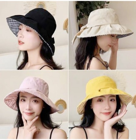 Ladies' Cotton Fashion Bucket Hat